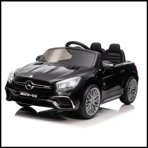 Load image into Gallery viewer, Mercedes Benz Licensed Electric Kids Ride On Car Toy - Black
