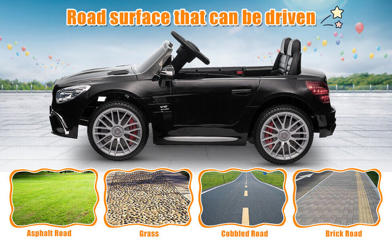 Load image into Gallery viewer, Mercedes-Benz 12V Electric Kids Ride on Car with Remote Control
