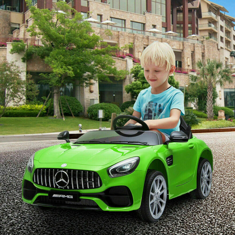 Load image into Gallery viewer, Mercedes-Benz Licensed Kids Ride On Car with MP3 Player and Remote Control Handle
