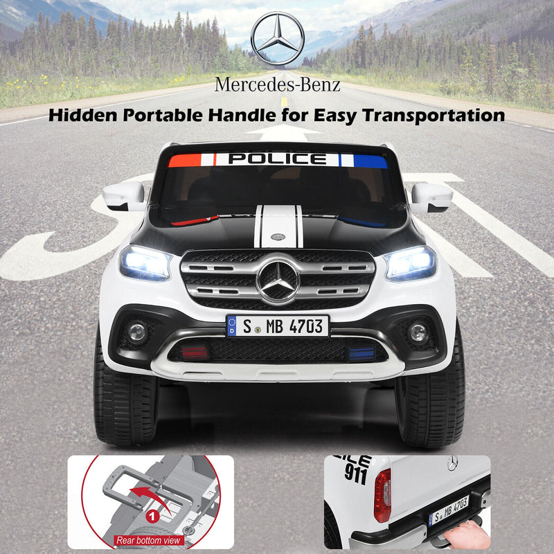 Load image into Gallery viewer, Mercedes Benz Licensed X Class RC 2-Seater 12V Kids Ride On Car with Trunk
