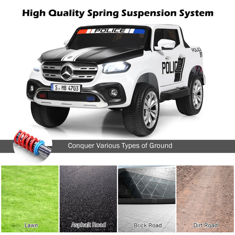 Load image into Gallery viewer, Mercedes Benz Licensed X Class RC 2-Seater 12V Kids Ride On Car with Trunk
