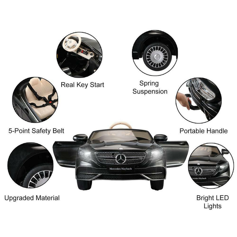 Load image into Gallery viewer, Mercedes Benz Maybach 12V Kids Ride On Car with Remote Control
