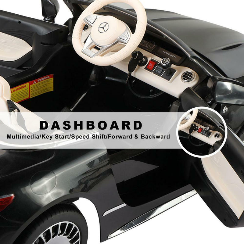 Load image into Gallery viewer, Mercedes Benz Maybach 12V Kids Ride On Car with Remote Control
