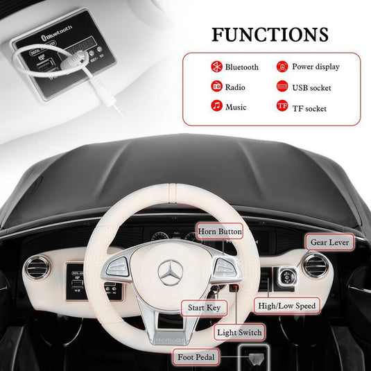 Mercedes Benz Maybach 12V Kids Ride On Car with Remote Control