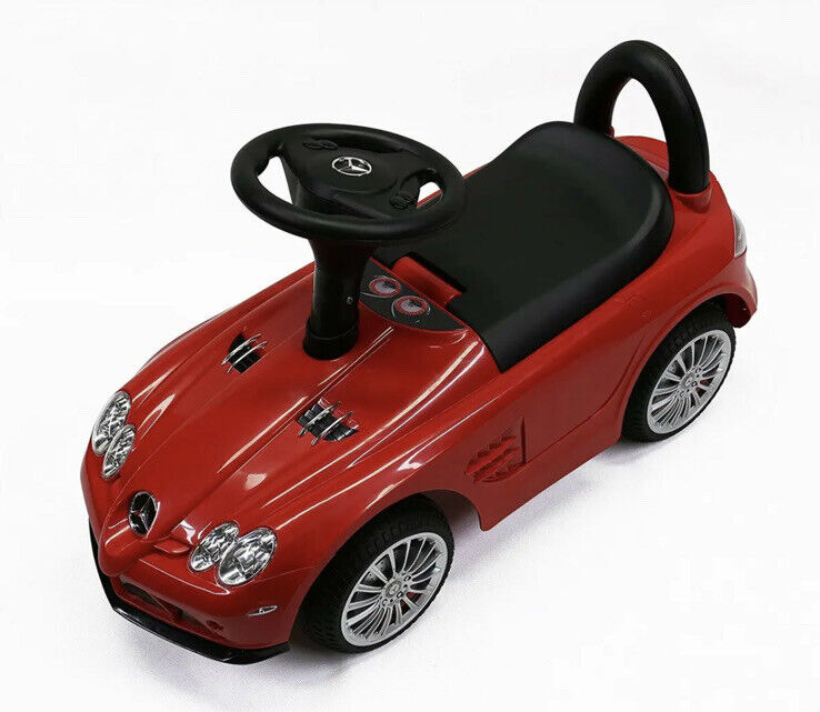 Load image into Gallery viewer, Mercedes Benz McLaren Toddler Push Car for Kids - Foot to Floor Ride On Toy
