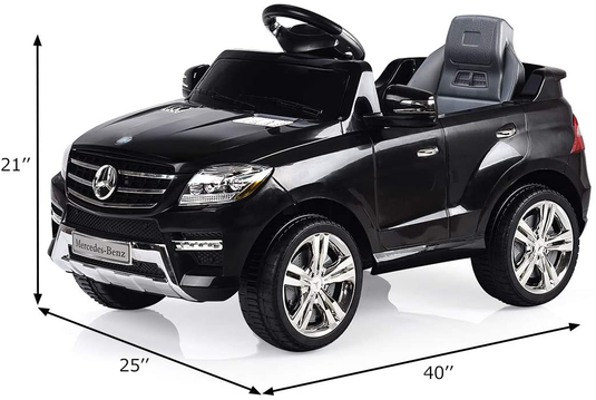 Mercedes Benz ML350 6V Electric Kids Ride-On Car with Official License, 2WD