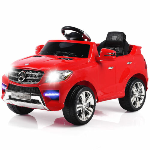 Load image into Gallery viewer, Mercedes Benz ML350 Licensed Electric Ride On Car for Kids with MP3 and Remote Control - Red
