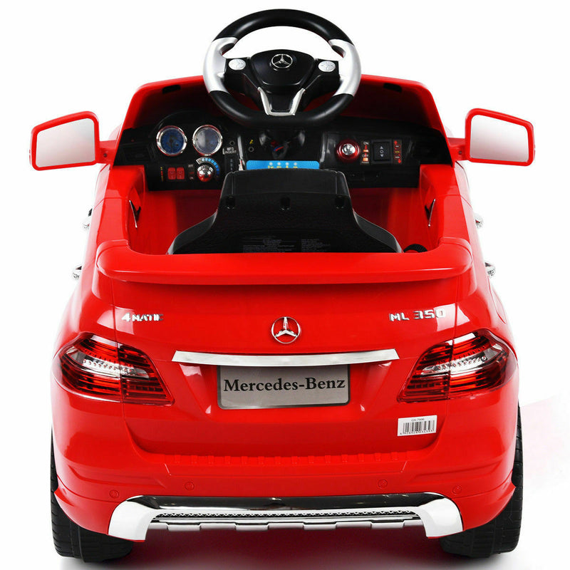 Load image into Gallery viewer, Mercedes Benz ML350 Licensed Electric Ride On Car for Kids with MP3 and Remote Control - Red
