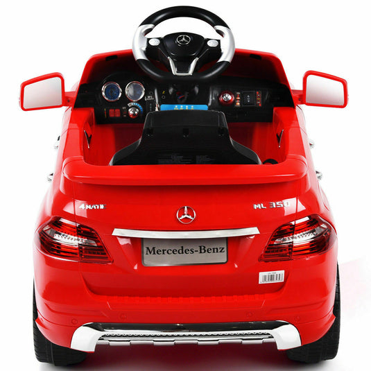 Mercedes Benz ML350 Licensed Electric Ride On Car for Kids with MP3 and Remote Control - Red
