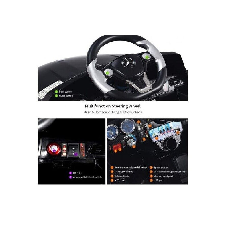 Load image into Gallery viewer, Mercedes Benz ML350 Ride On Car with Remote Control, MP3 Port, and Seat Belt for Kids
