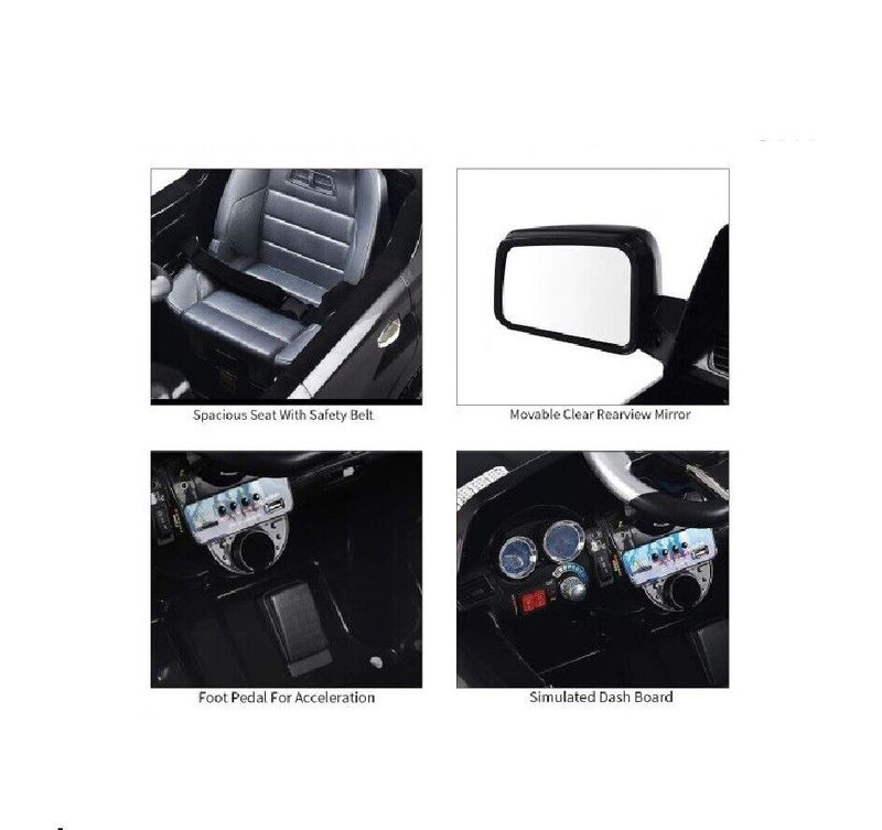 Load image into Gallery viewer, Mercedes Benz ML350 Ride On Car with Remote Control, MP3 Port, and Seat Belt for Kids
