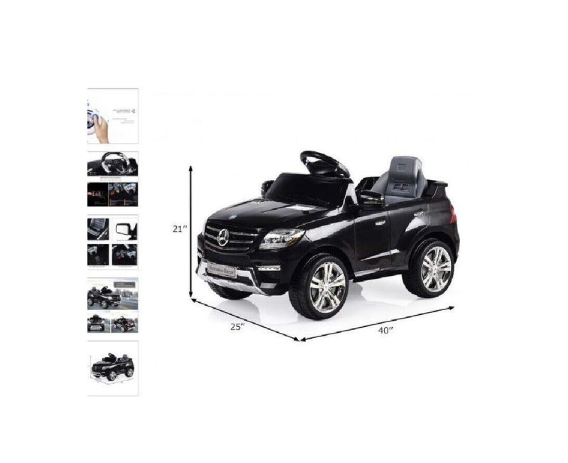 Load image into Gallery viewer, Mercedes Benz ML350 Ride On Car with Remote Control, MP3 Port, and Seat Belt for Kids
