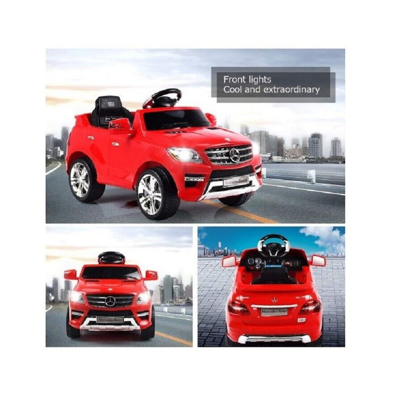 Load image into Gallery viewer, Mercedes Benz ML350 Ride On Car with Remote Control, MP3 Port, and Seat Belt for Kids
