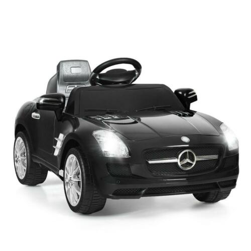 Load image into Gallery viewer, Mercedes Benz SLS Kids Ride On Car with 2.4G Remote Control in Black
