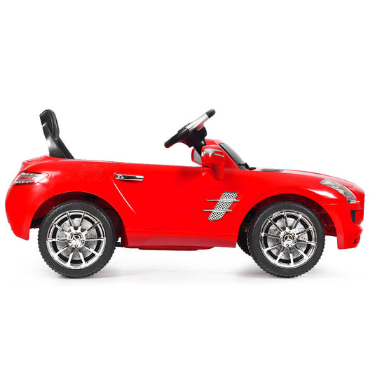 MERCEDES BENZ SLS Kids Ride On Car with Remote Control, MP3 Player, and Electric Motor - Perfect Christmas Gift for Children