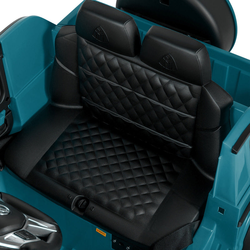 Load image into Gallery viewer, Mercedes-Benz Toy Truck Ride-On Car for Kids with LED Lights, Music, and Remote Control - 12V Blue Battery Powered
