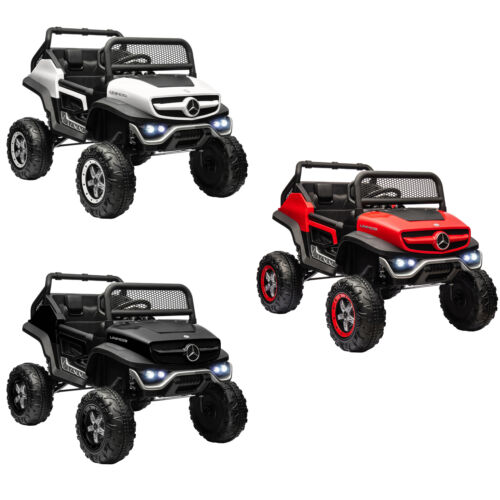 Load image into Gallery viewer, Mercedes-Benz Unimog 12V Kids Ride on Truck with Remote Control - Officially Licensed
