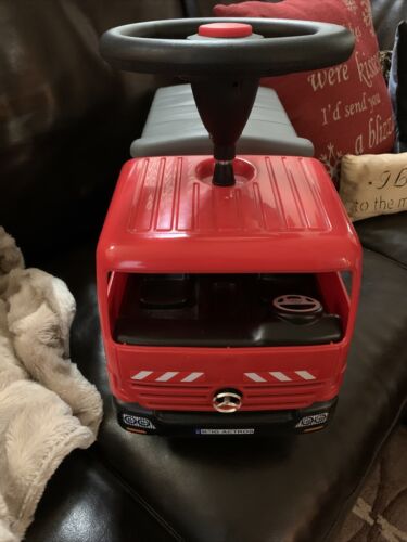 Mercedes Dump Truck Ride-On Toy for Toddlers