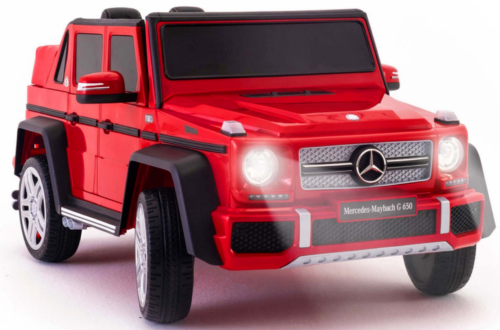 Load image into Gallery viewer, Mercedes G Wagon Ride On Car with Music, Rubber Wheels, LED Lights, and Remote Control
