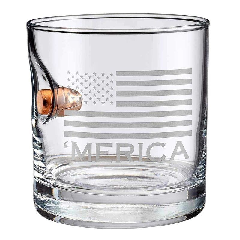 Load image into Gallery viewer, &#39;Merica Rocks Glass - 11oz
