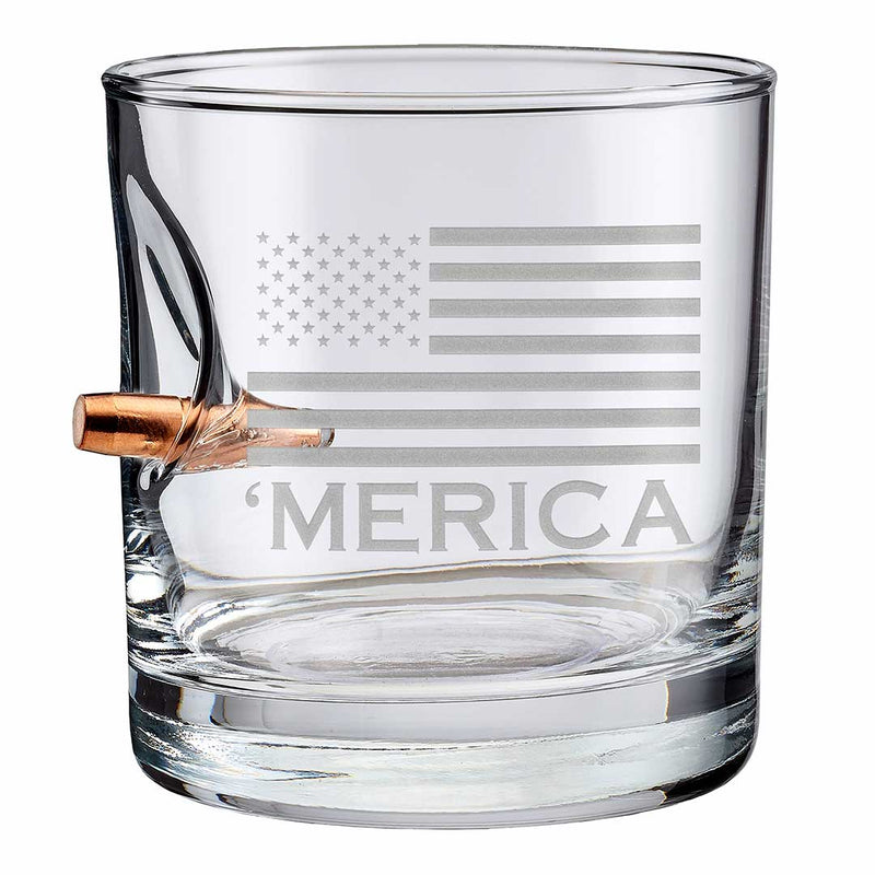 Load image into Gallery viewer, &#39;Merica Rocks Glass - 11oz
