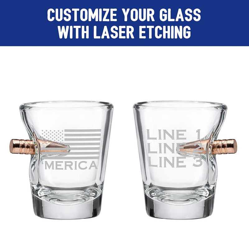 Load image into Gallery viewer, &#39;Merica Shot Glass - 2oz
