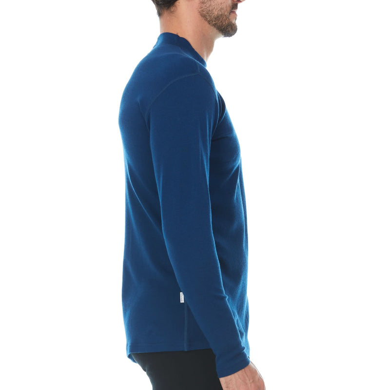 Load image into Gallery viewer, Midweight Wool Mock Neck - 100% Merino Wool
