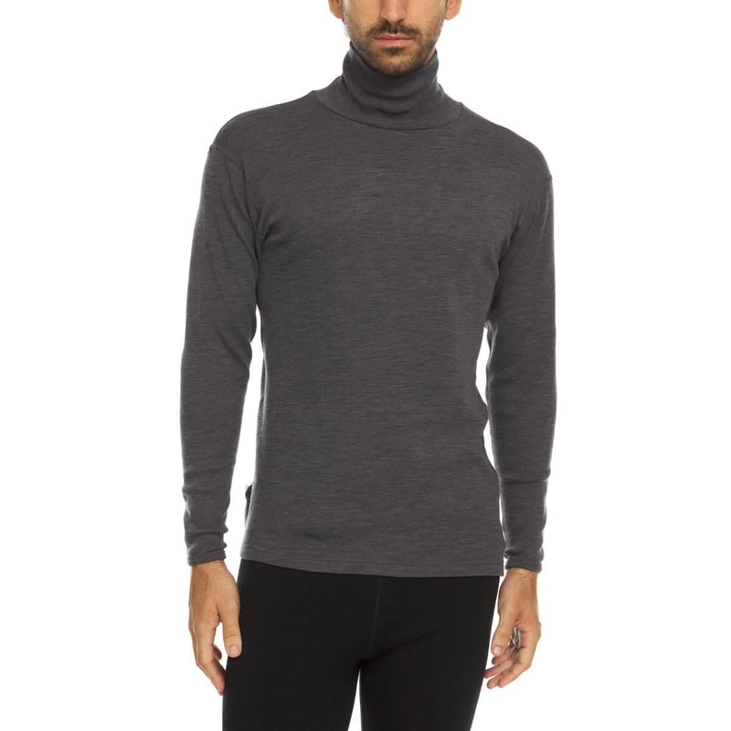 Load image into Gallery viewer, Midweight Men's Wool Turtleneck - 100% Merino Wool

