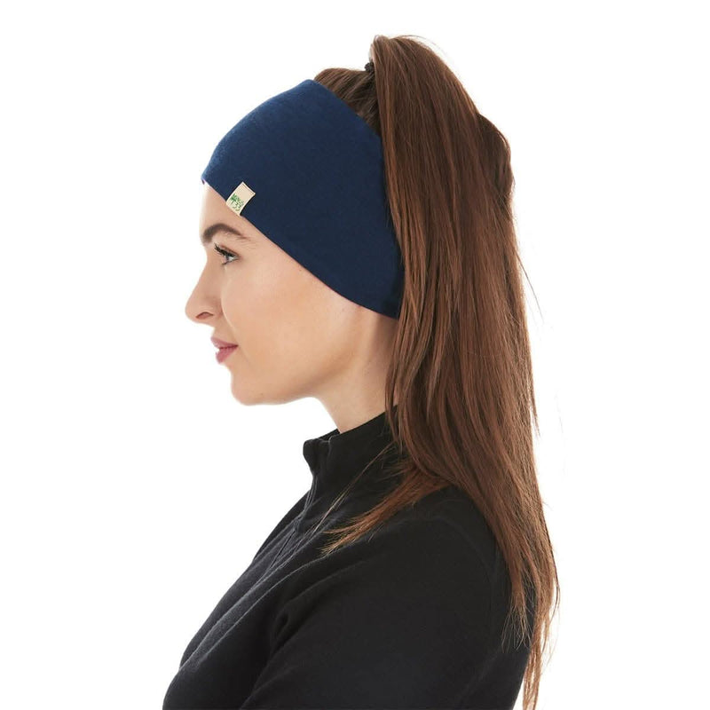 Load image into Gallery viewer, Midweight Reversible Wool Headband  - 100% Merino Wool
