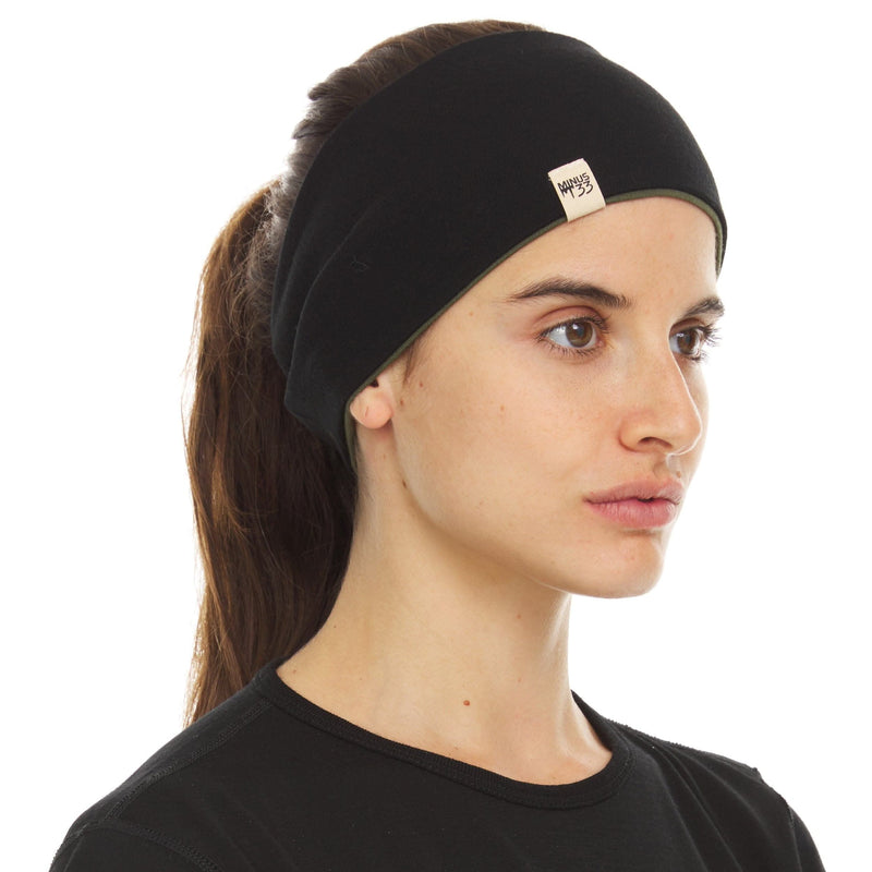Load image into Gallery viewer, Midweight Reversible Wool Headband  - 100% Merino Wool
