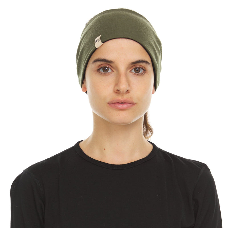 Load image into Gallery viewer, Midweight Reversible Wool Headband  - 100% Merino Wool
