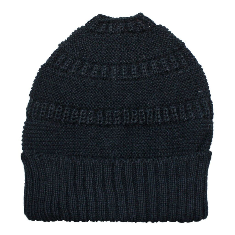 Load image into Gallery viewer, Messy Bun Alpaca Hat
