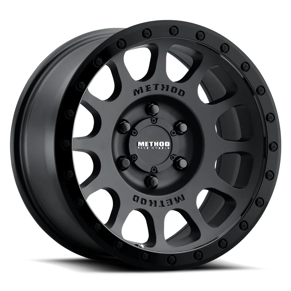 Method MR305 NV 17x8.5 +25mm Offset 6x5.5 108mm CB Double Black Wheel