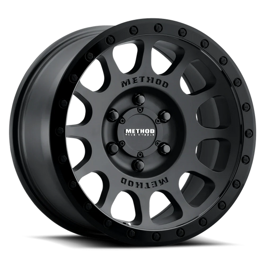 Method MR305 NV 17x8.5 +25mm Offset 6x5.5 108mm CB Double Black Wheel