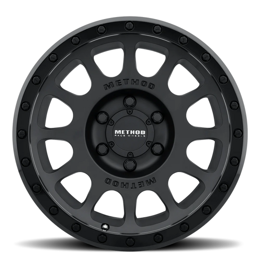 Method MR305 NV 17x8.5 +25mm Offset 6x5.5 108mm CB Double Black Wheel