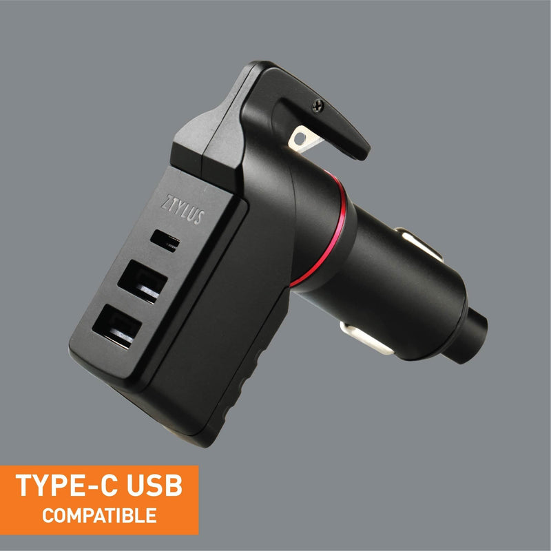 Load image into Gallery viewer, USB Car Charger Emergency Tool (2pc)
