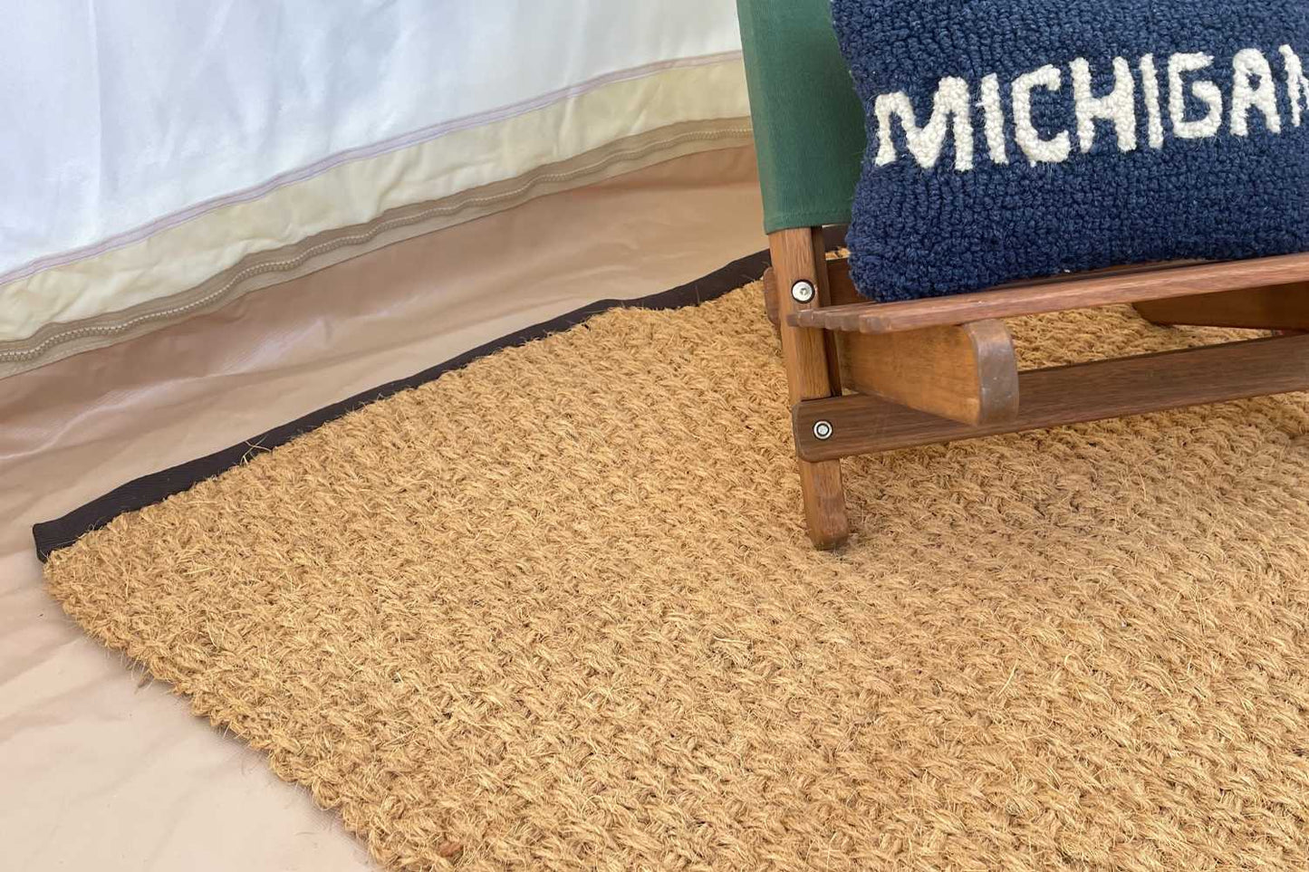 Coir Bell Tent Rug Half-Moon | 13' (4M)