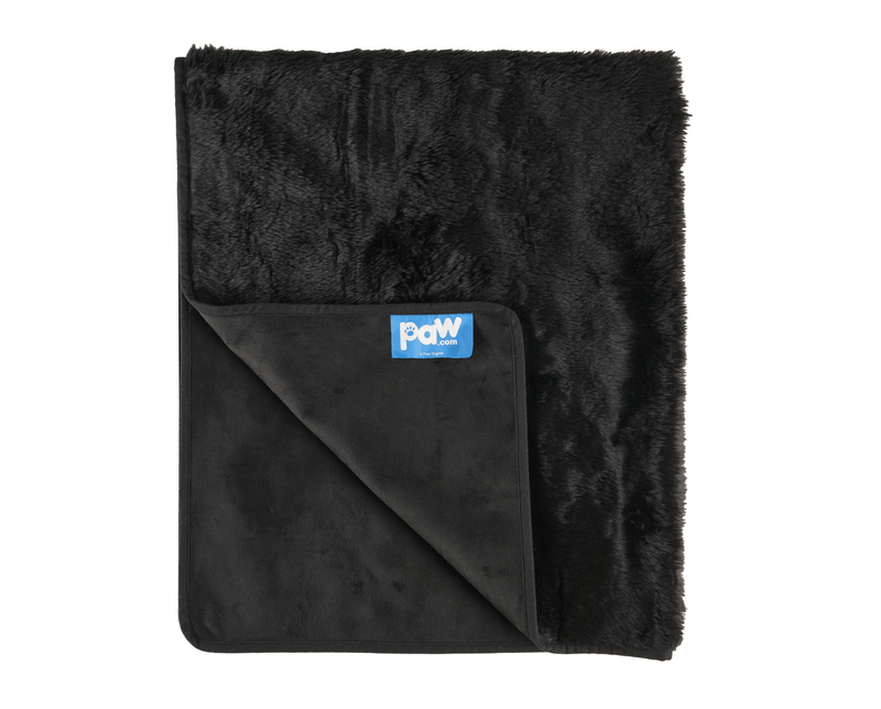 Load image into Gallery viewer, PupProtector™ Summer Short Fur Waterproof Throw Blanket - Midnight Black
