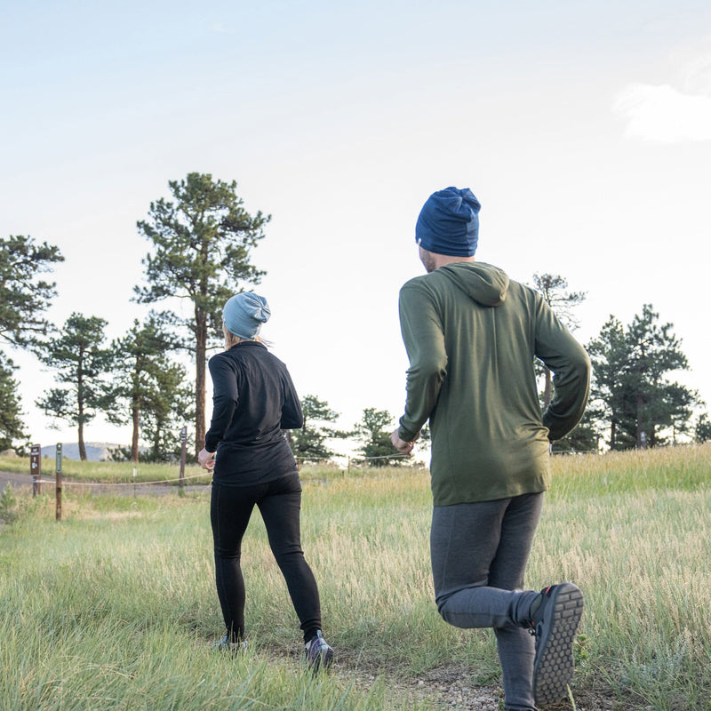 Load image into Gallery viewer, Midweight Men's Wool Flyless Running Pants- Woolverino
