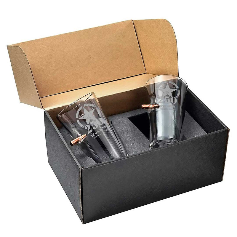 Load image into Gallery viewer, Military 250th Anniversary Glasses
