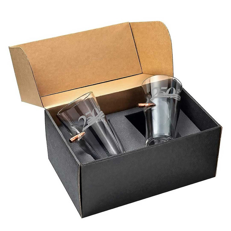 Load image into Gallery viewer, Military 250th Anniversary Glasses
