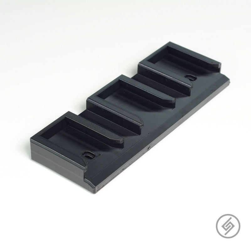 Load image into Gallery viewer, Milwaukee M18 Battery Wall Storage Rack (3 Battery Capacity)
