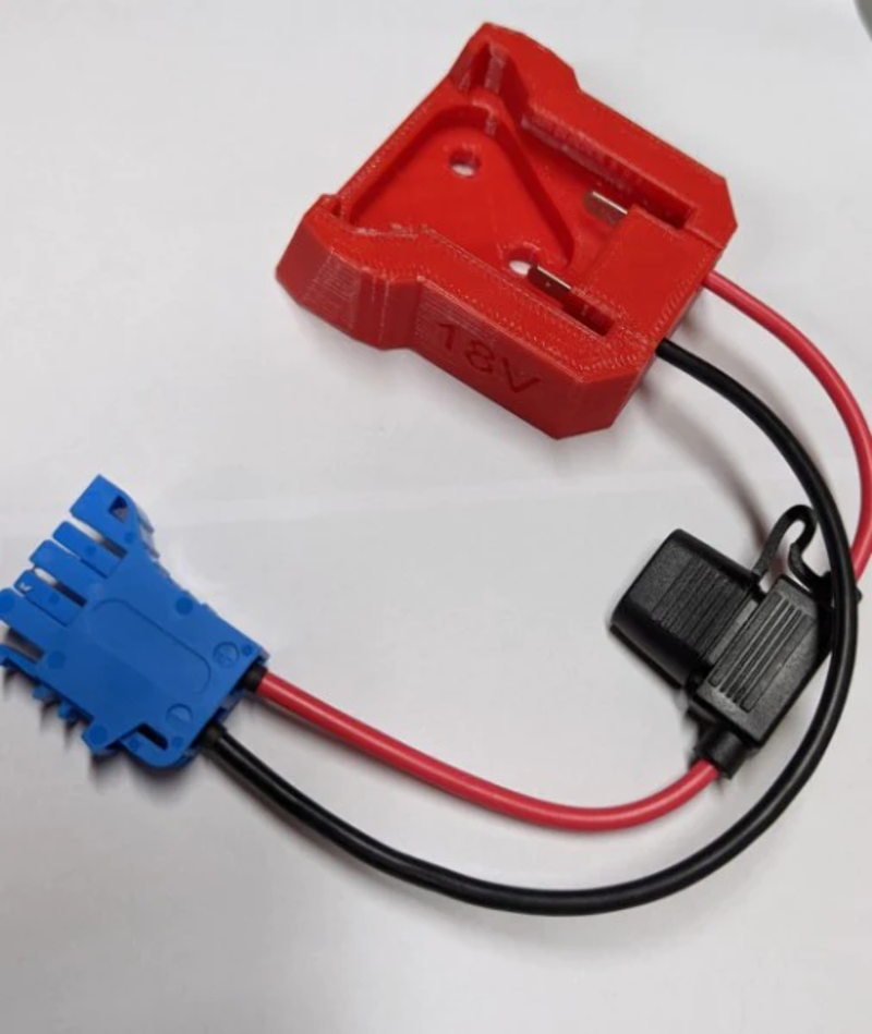 Load image into Gallery viewer, Milwaukee M18 Peg Perego Upgrade Battery Adapter Docking Kit
