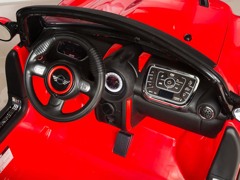 Load image into Gallery viewer, Mini Cooper 2 Seater Electric Ride On RC Car For Children W/Magic Cars® Wireless Parental Control
