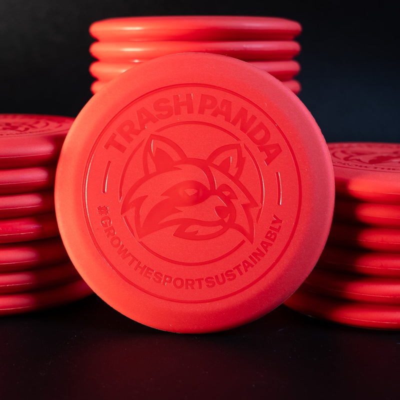 Load image into Gallery viewer, Trash Panda Mini v2 (Made From Discs) - 100% Recycled!
