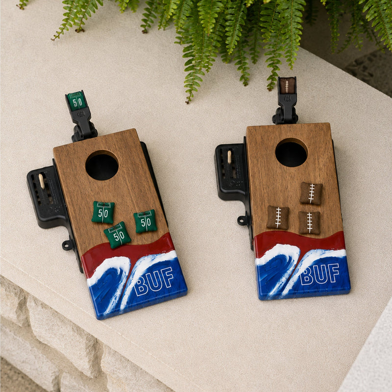 Load image into Gallery viewer, Mini Tabletop Resin Cornhole Set | Gameday Collection

