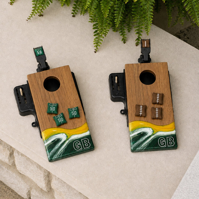 Load image into Gallery viewer, Mini Tabletop Resin Cornhole Set | Gameday Collection
