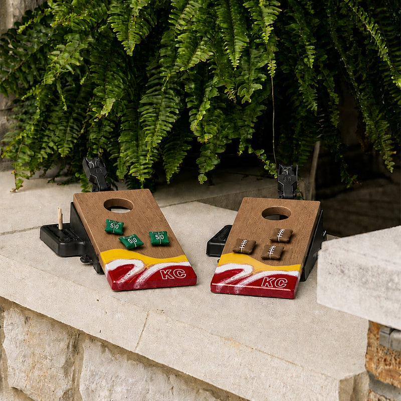 Load image into Gallery viewer, Mini Tabletop Resin Cornhole Set | Gameday Collection
