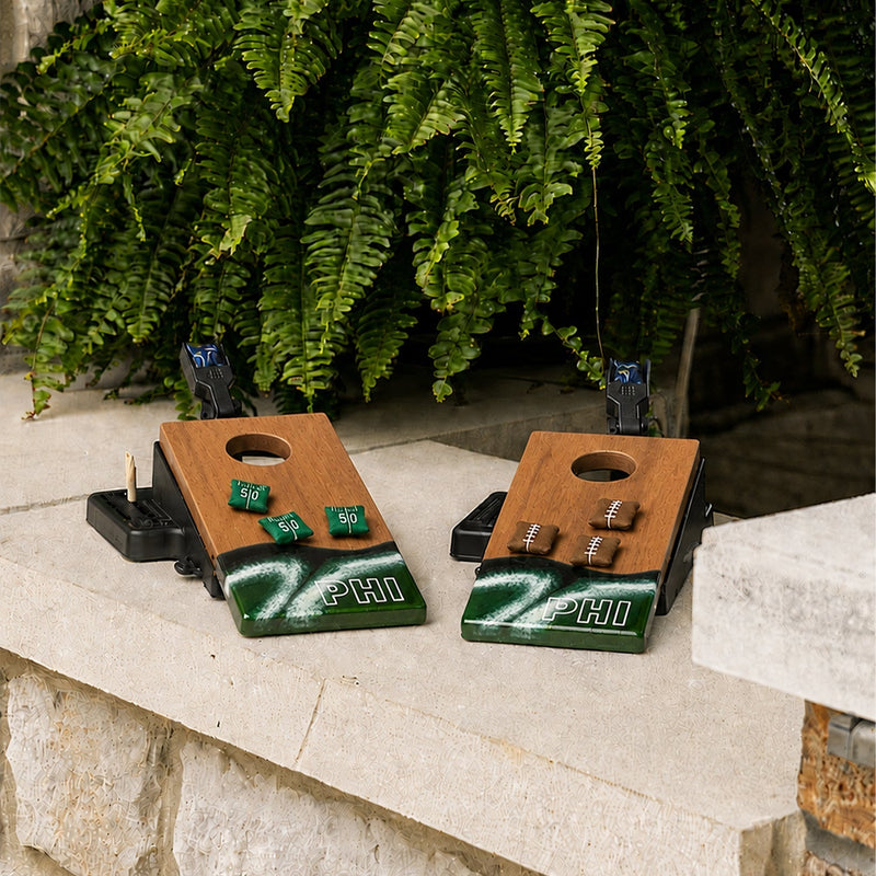 Load image into Gallery viewer, Mini Tabletop Resin Cornhole Set | Gameday Collection
