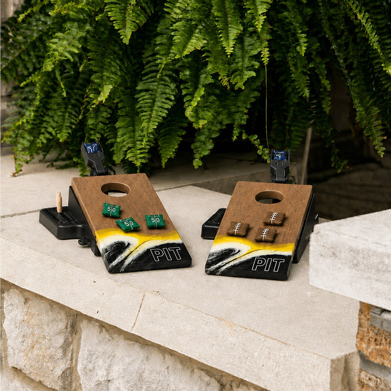 Load image into Gallery viewer, Mini Tabletop Resin Cornhole Set | Gameday Collection
